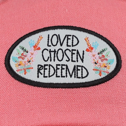 Cherished Girl Womens Cap Loved Chosen Redeemed