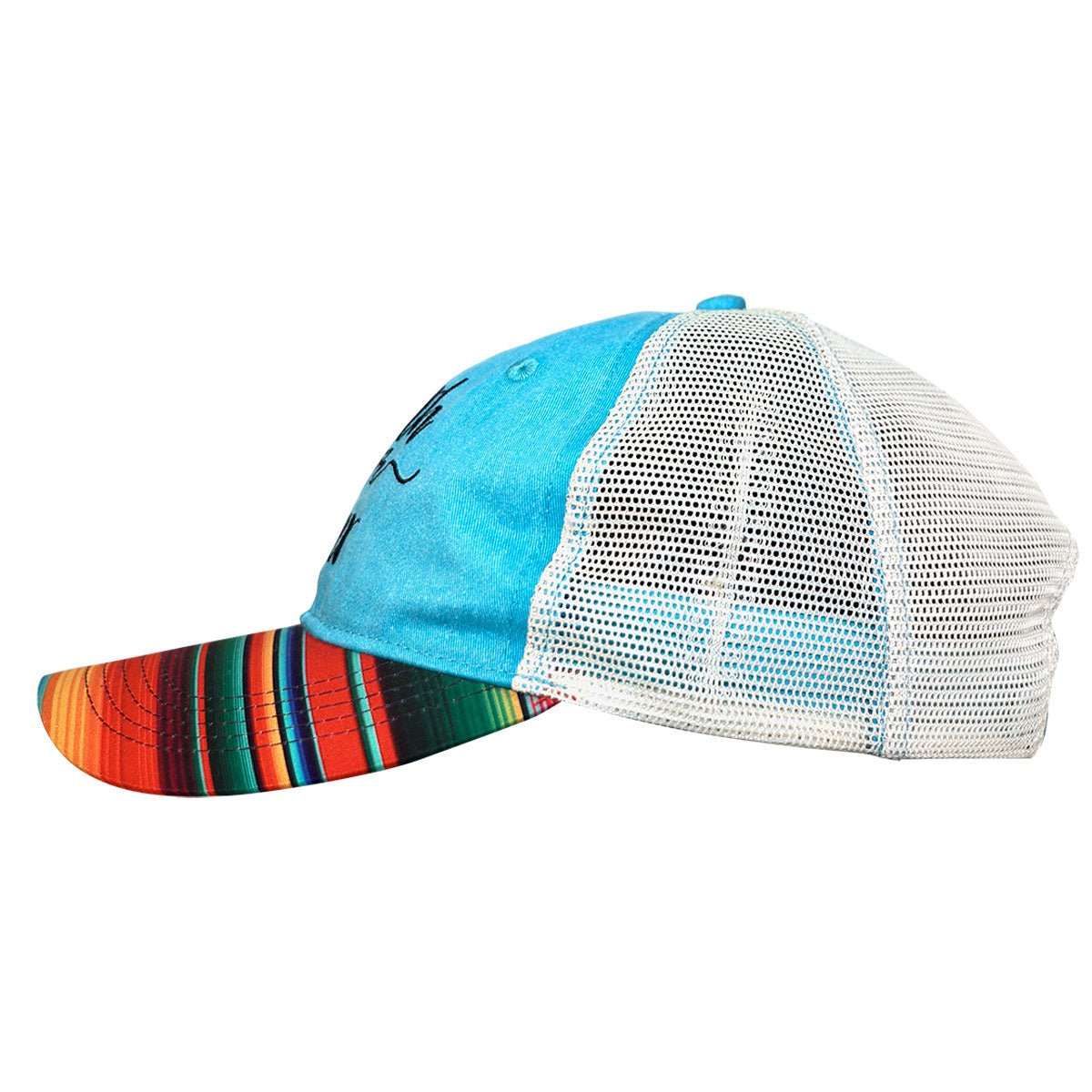 grace & truth Womens Cap Faith Over Fear Stripes