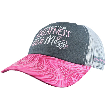 grace & truth Womens Cap Great Mess