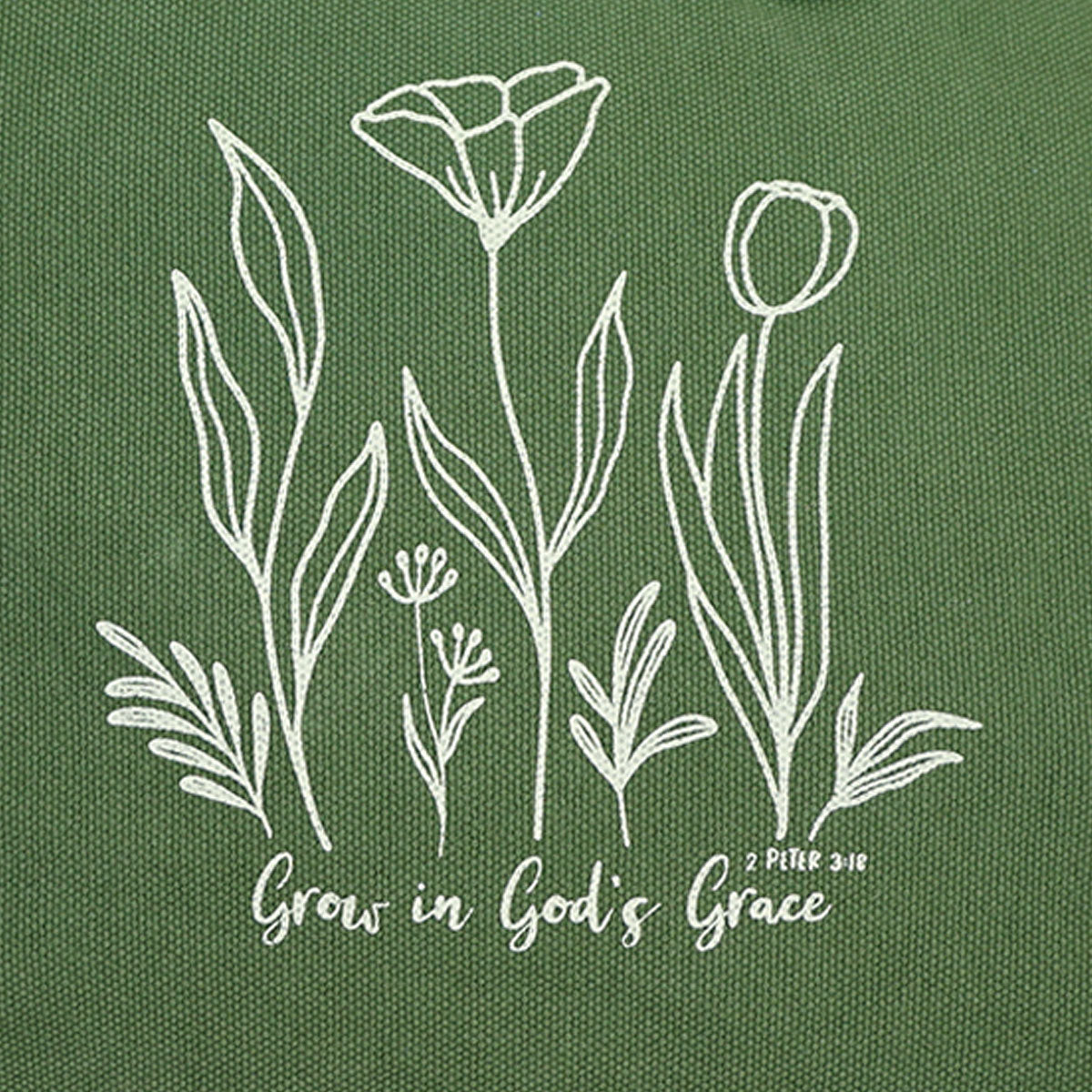 grace & truth Tote Bag Grow In God's Grace