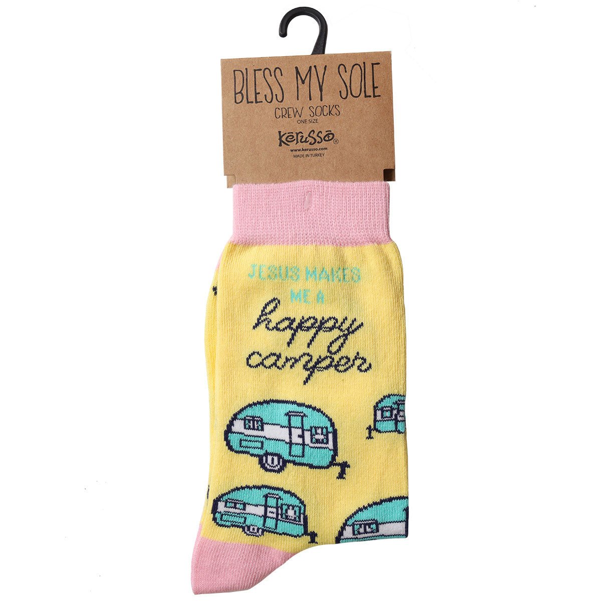 Bless My Sole Socks Happy Camper | Women’s Socks | 4