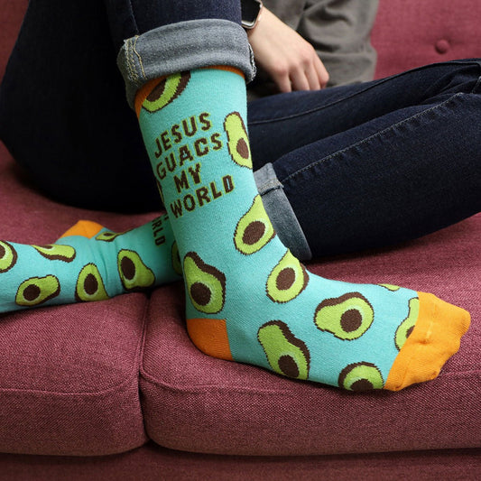 Bless My Sole Socks Jesus Guacs My World | Women’s Socks | 1