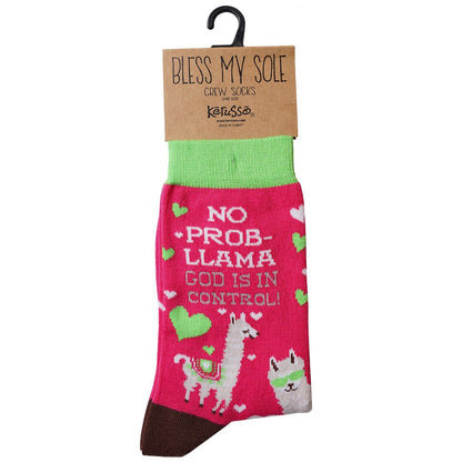 Bless My Sole Socks Llama | Women’s Socks | 4