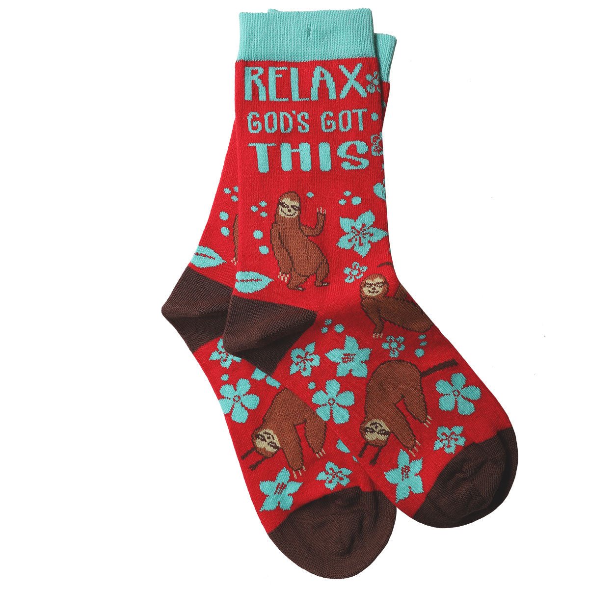 Bless My Sole Socks Relax Sloth | Women’s Socks | 1