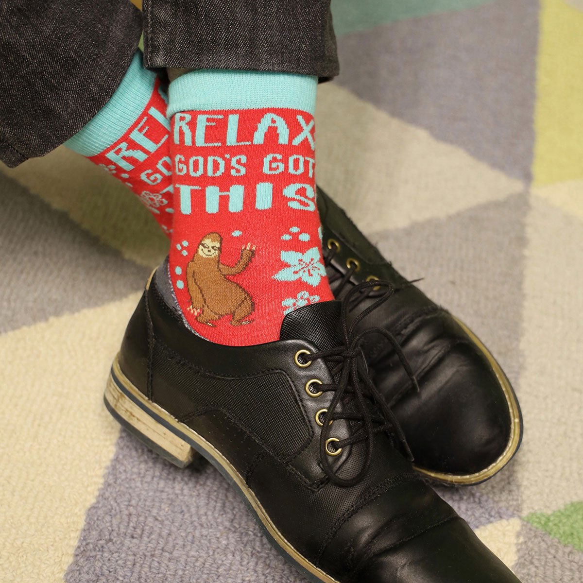 Bless My Sole Socks Relax Sloth | Women’s Socks | 4