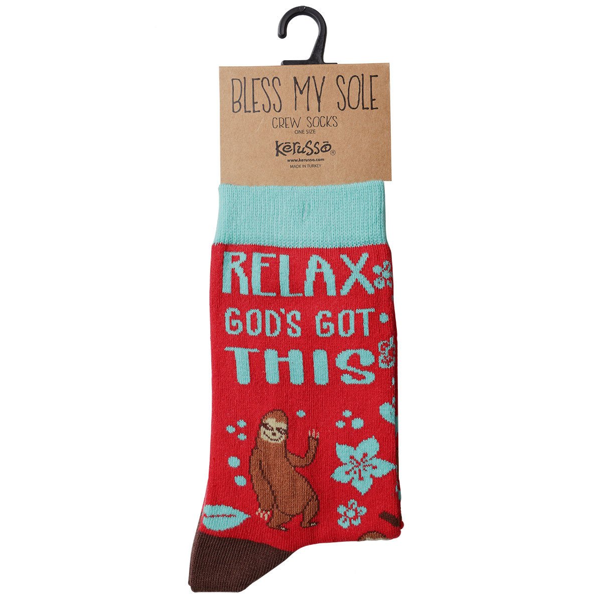 Bless My Sole Socks Relax Sloth | Women’s Socks | 3