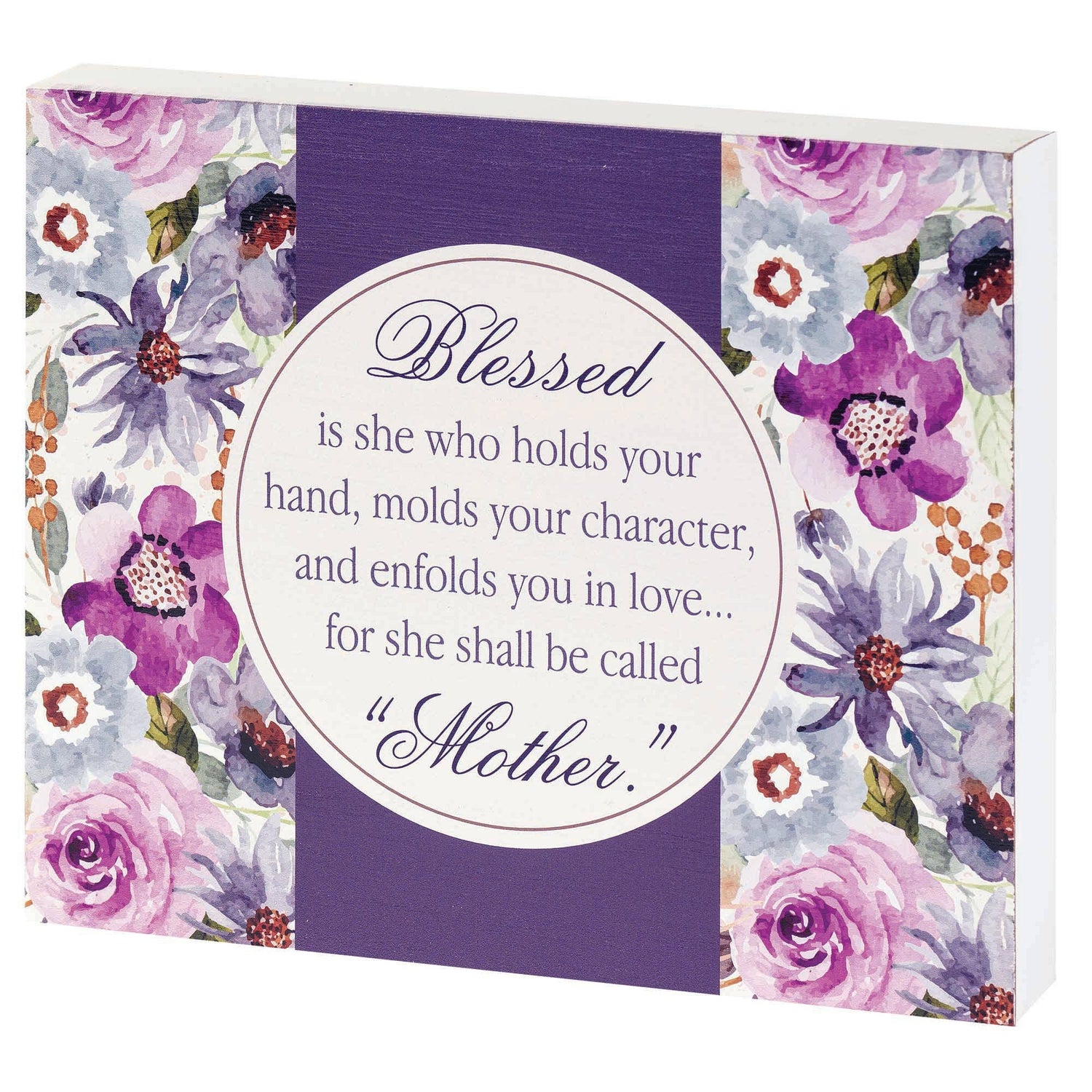 Blessed Is She Tabletop Wall Plaque | 2FruitBearers