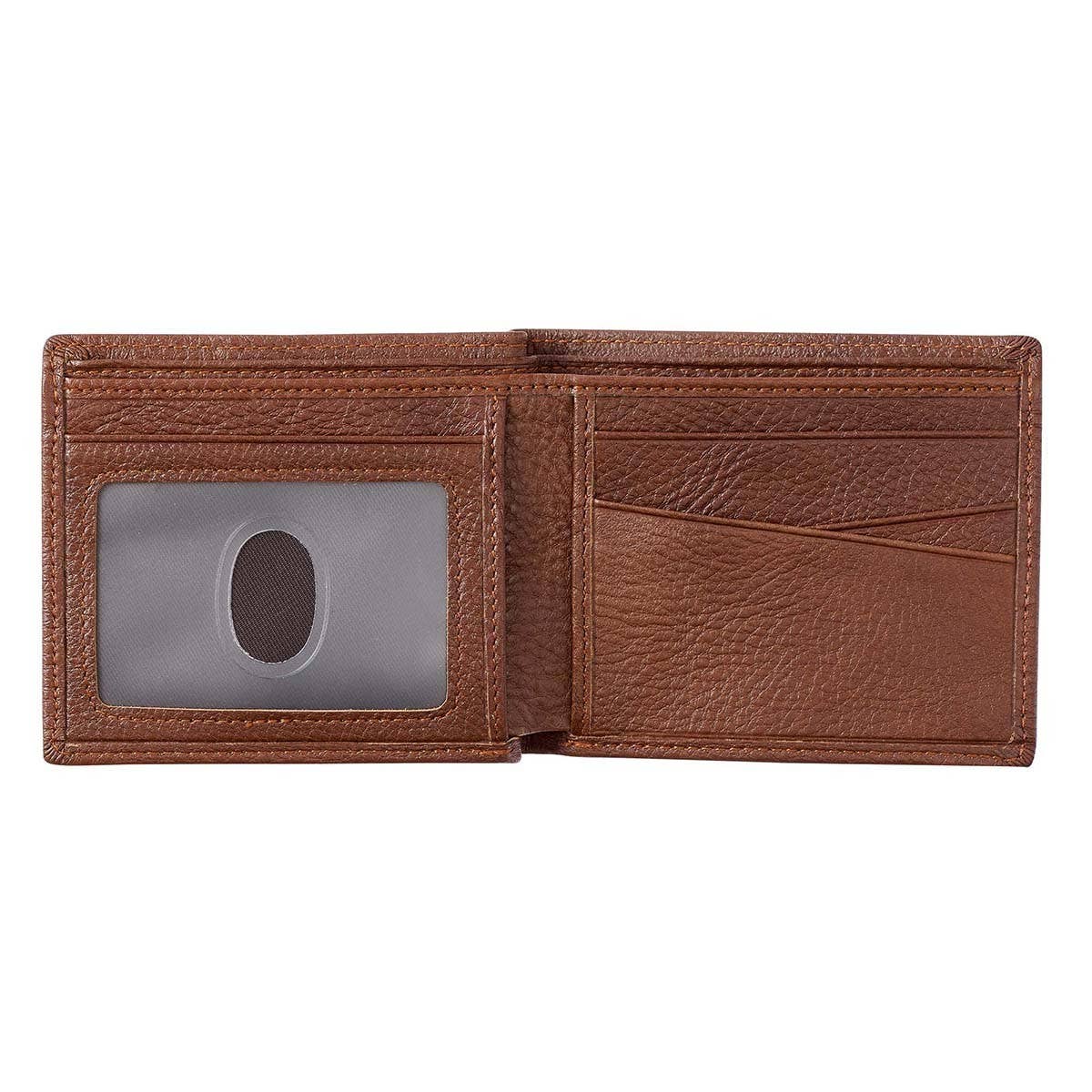 Blessed Is The Man Timber Spice Brown Genuine Leather Wallet - Jeremiah 17:7 | 2FruitBearers