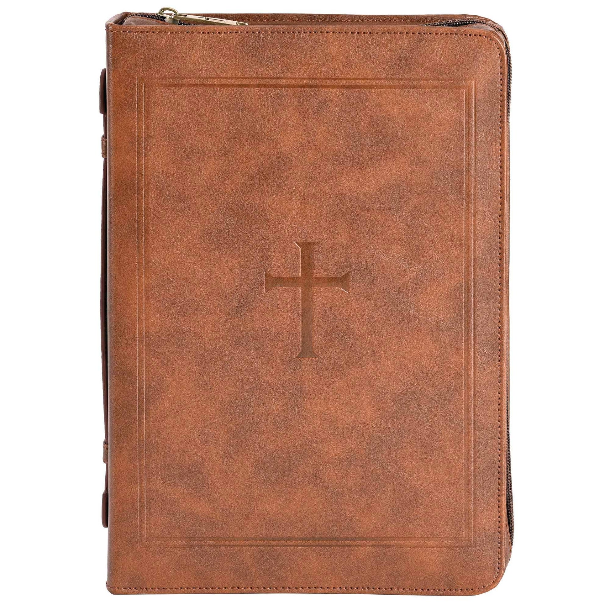 Brown Classic Bible Cover (X - Large) | 2FruitBearers