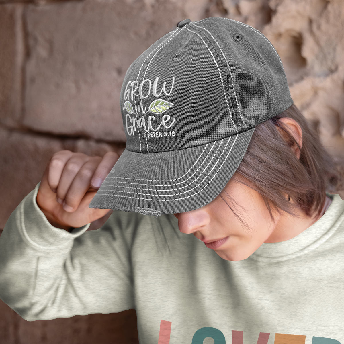 Cherished Girl Womens Cap Grow In Grace | Men's Caps | 7