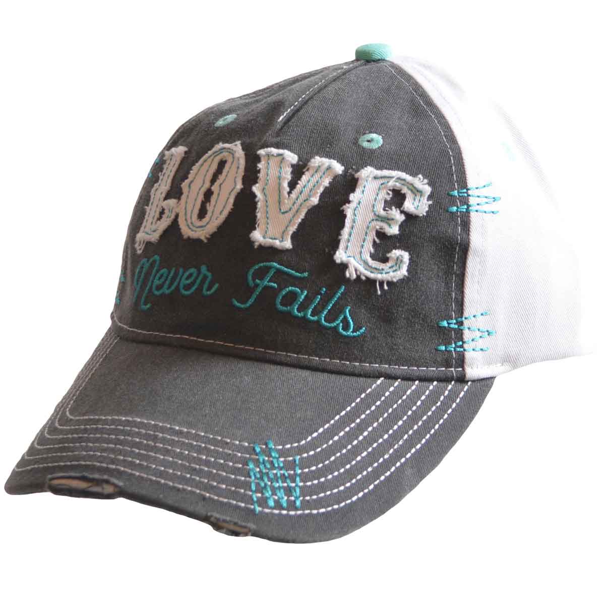 Cherished Girl Womens Cap Love Never Fails | Women's Caps | 1