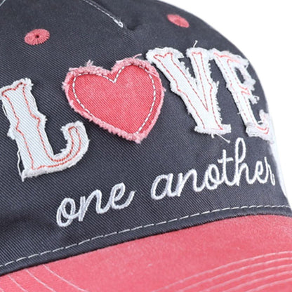 Cherished Girl Womens Cap Love One Another | Women's Caps | 2