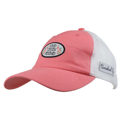 Cherished Girl Womens Cap Loved Chosen Redeemed | Women's Caps | 2