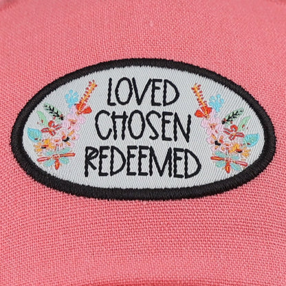 Cherished Girl Womens Cap Loved Chosen Redeemed | Women's Caps | 5