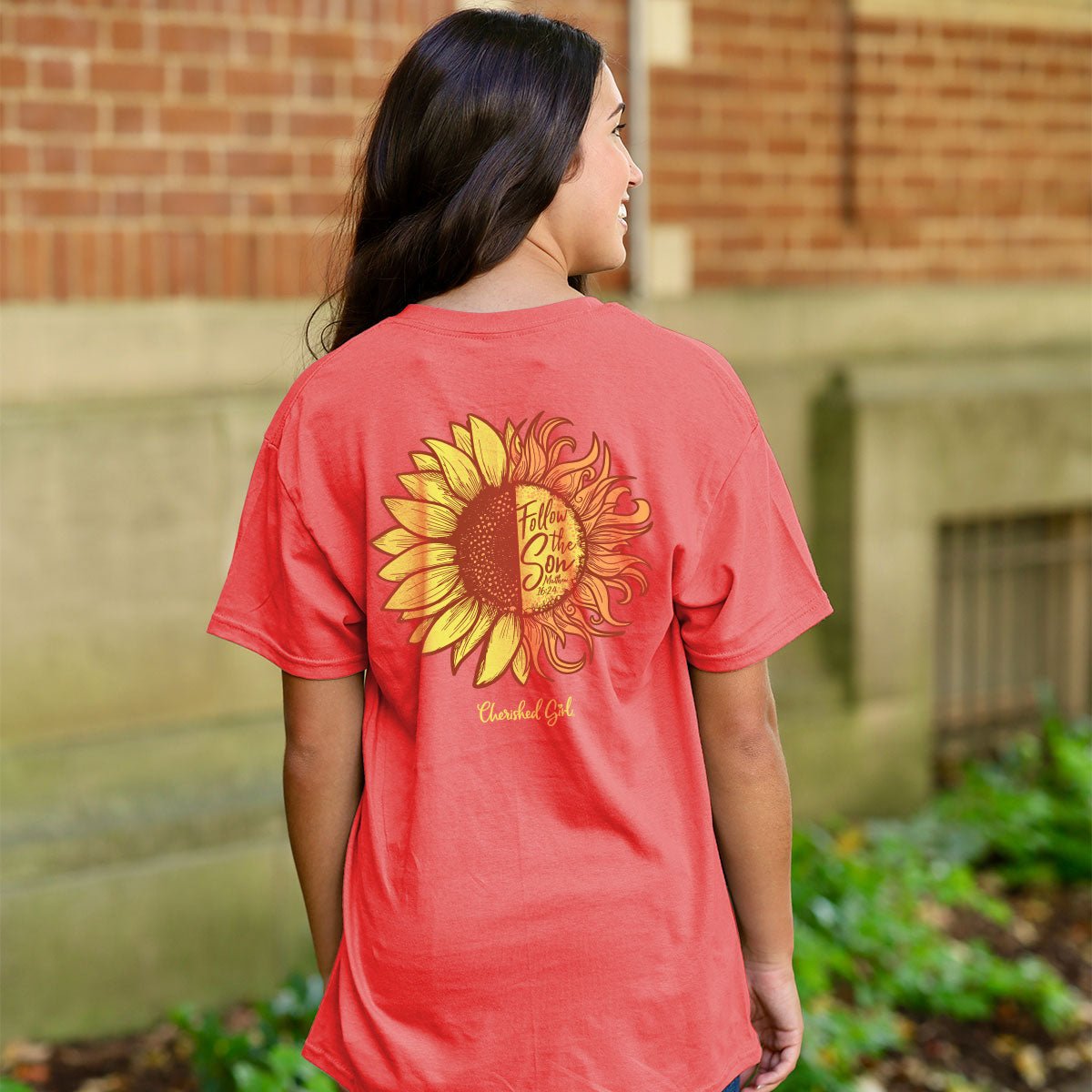 Cherished Girl Womens T-Shirt Sonshine Flower | Women's T-Shirts | 1