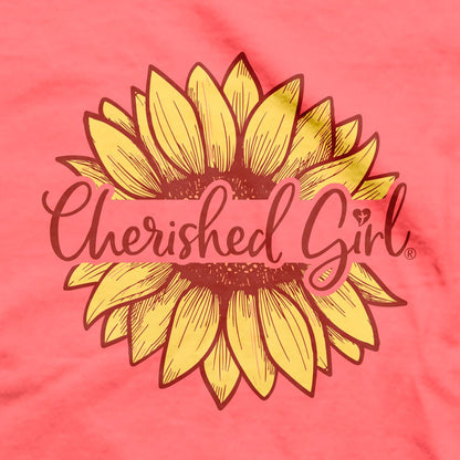 Cherished Girl Womens T-Shirt Sonshine Flower | Women's T-Shirts | 5