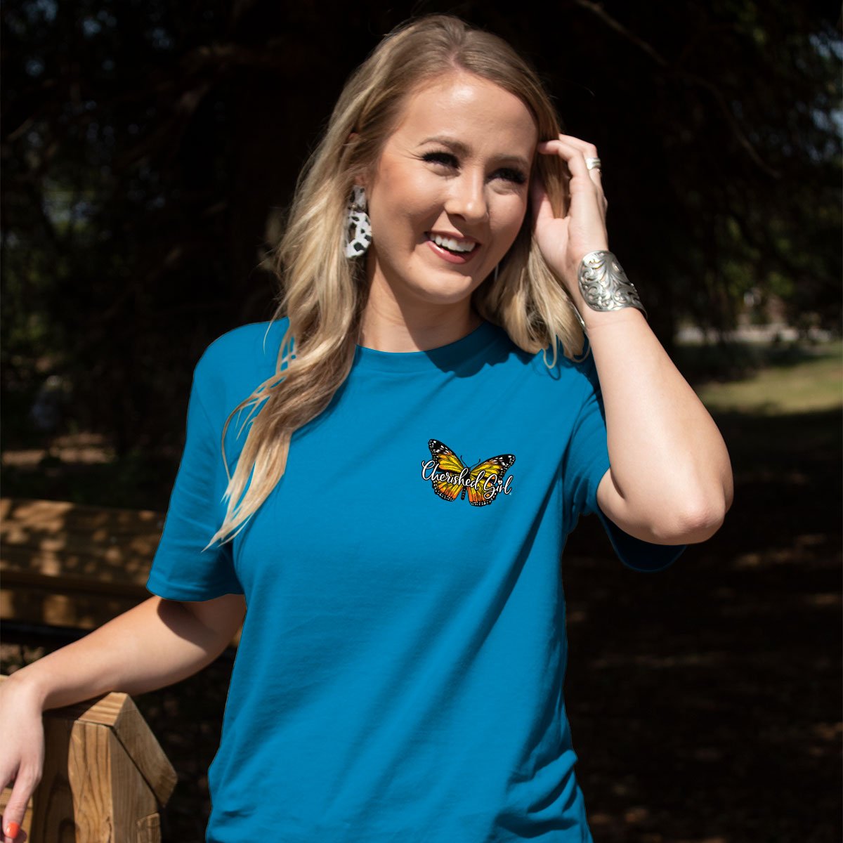 Cherished Girl Womens T-Shirt Transformed Butterfly | Women's T-Shirts | 6