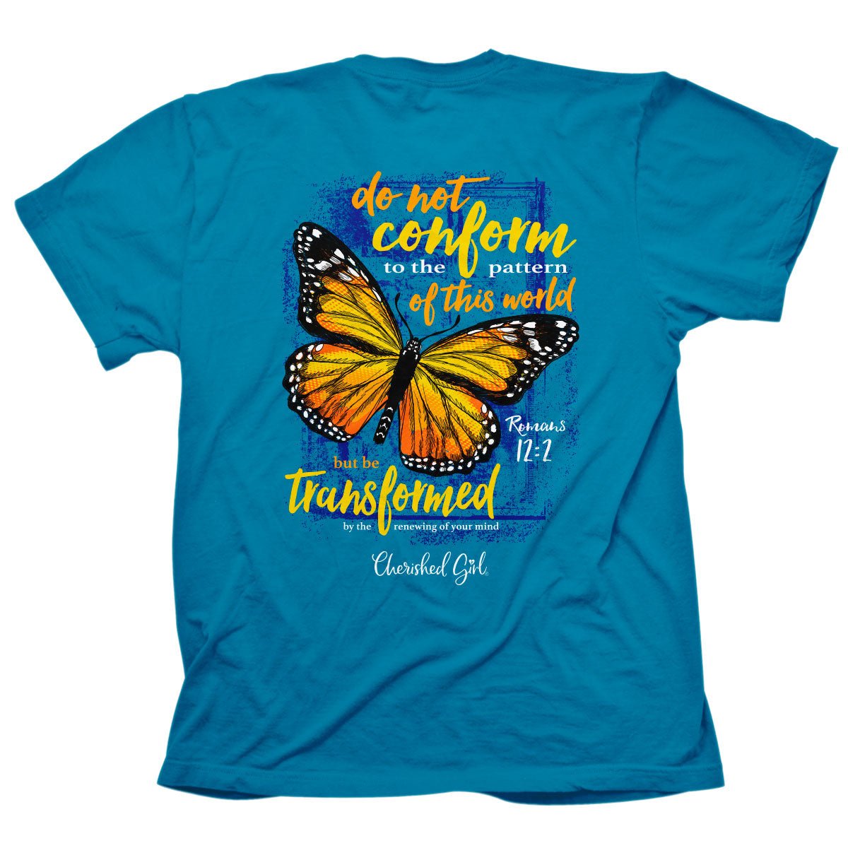 Cherished Girl Womens T-Shirt Transformed Butterfly | Women's T-Shirts | 2