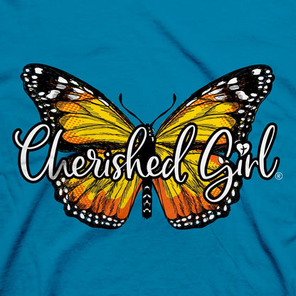 Cherished Girl Womens T-Shirt Transformed Butterfly | Women's T-Shirts | 5