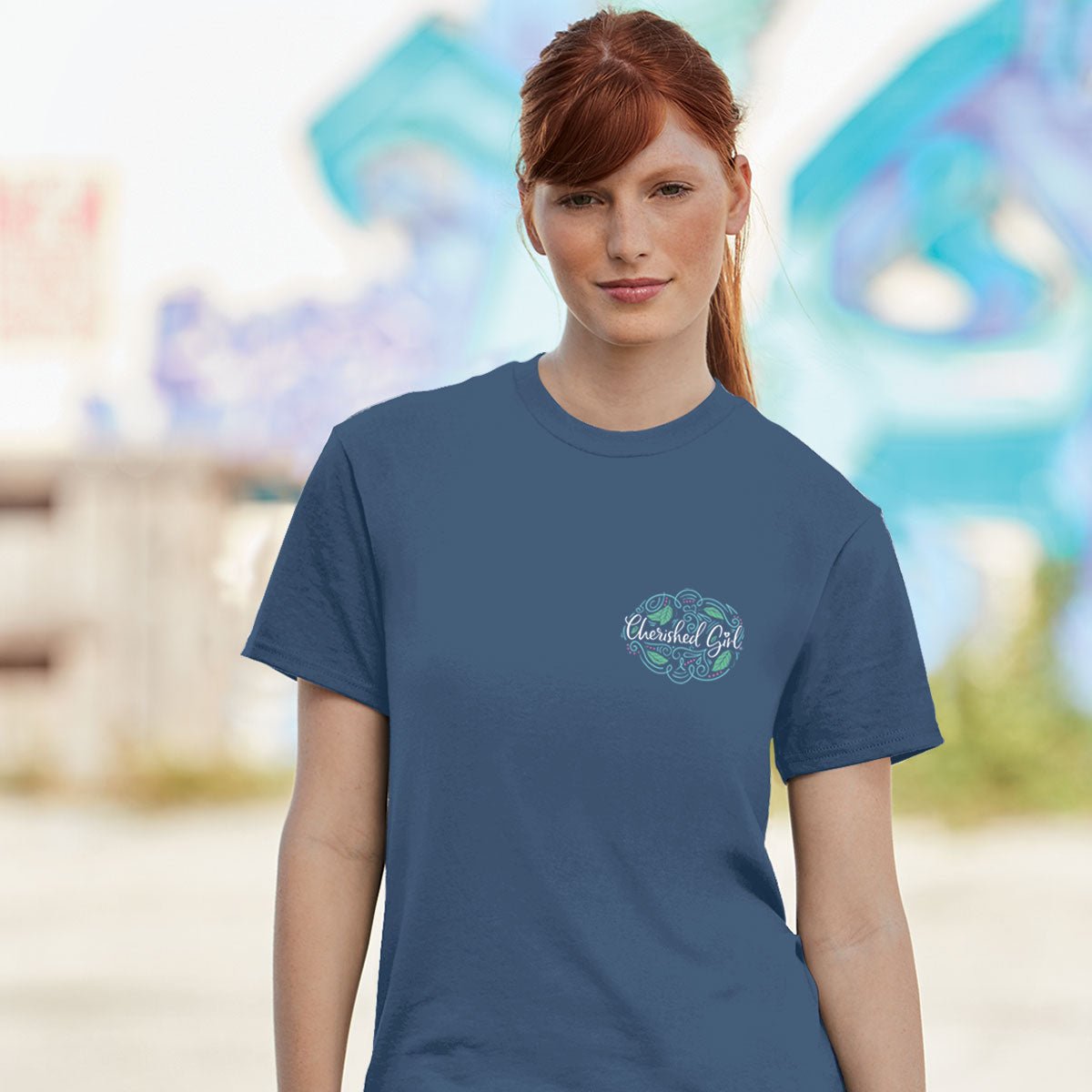 Cherished Girl Womens T-Shirt Trust Script | Women's T-Shirts | 6