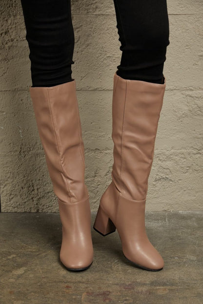 East Lion Corp Block Heel Knee High Boots | Boots | 1