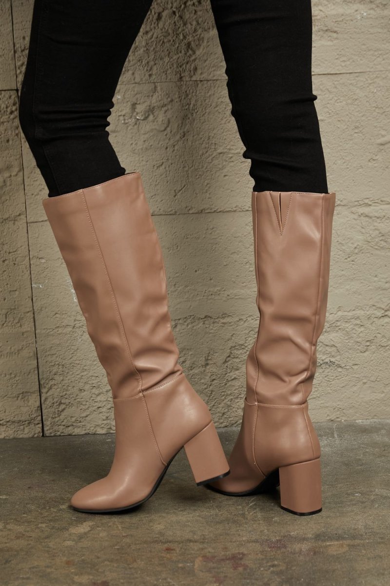 East Lion Corp Block Heel Knee High Boots | Boots | 2