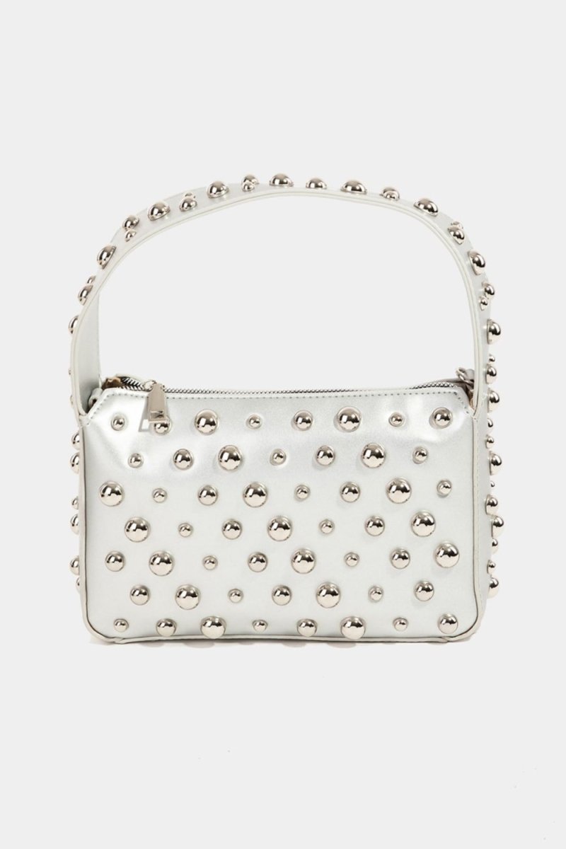 Fame Ball Studded Square Handbag | Handbags | 1