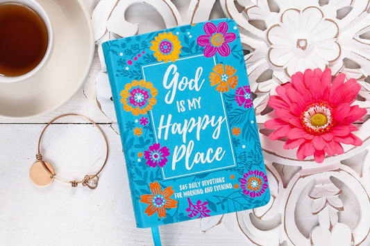 God Is My Happy Place Morning & Evening Devotional | 2FruitBearers