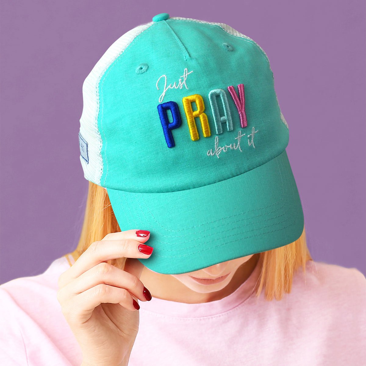 grace & truth Womens Cap Just Pray About It | Women's Caps | 1