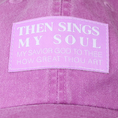 grace & truth Womens Cap Then Sings My Soul | Women's Caps | 2