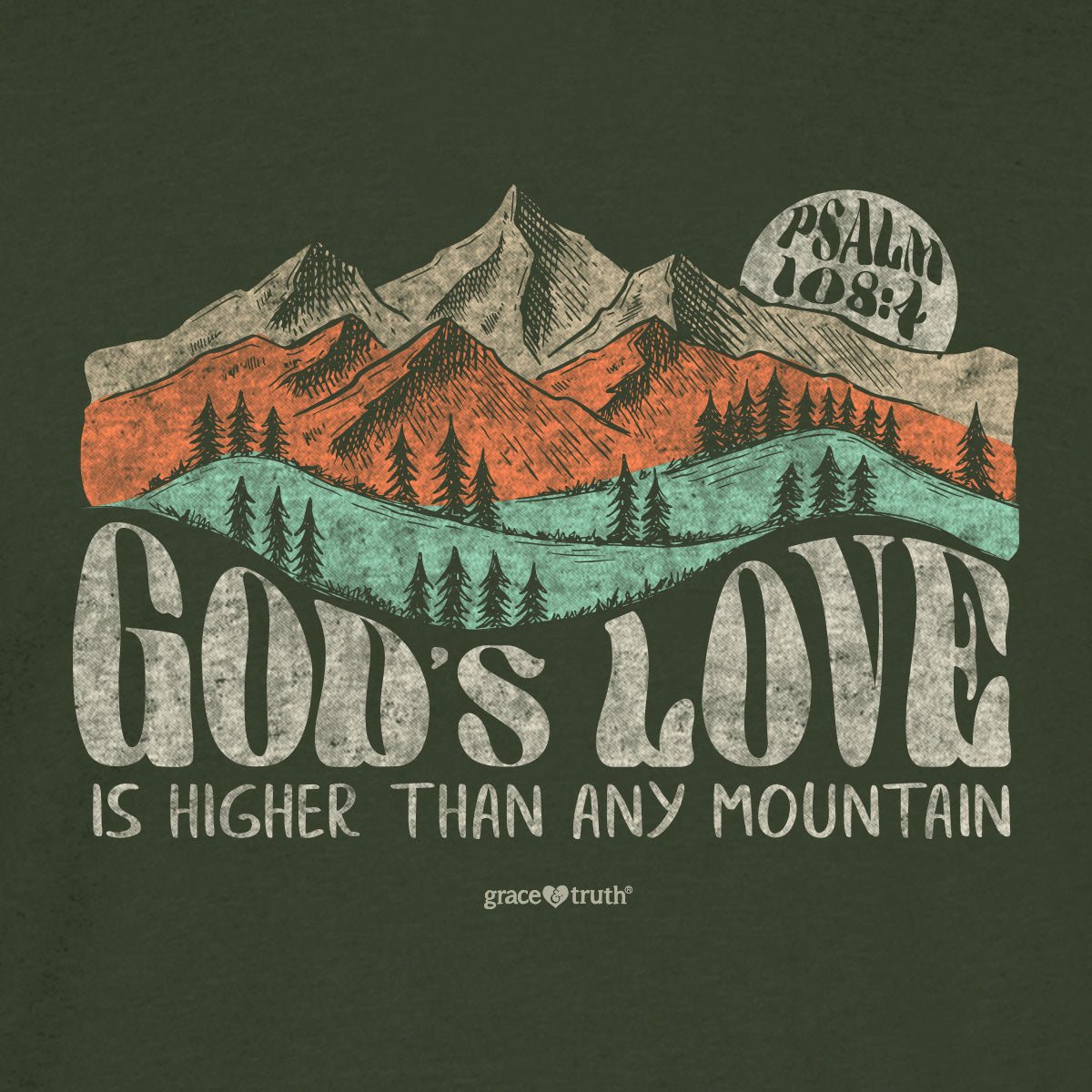 grace & truth Womens Hooded T-Shirt God’s Love | Women's T-Shirts | 2