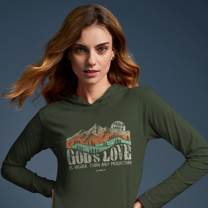 grace & truth Womens Hooded T-Shirt God’s Love | Women's T-Shirts | 4