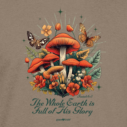 grace & truth Womens Hooded T-Shirt Mushrooms | Women's T-Shirts | 2