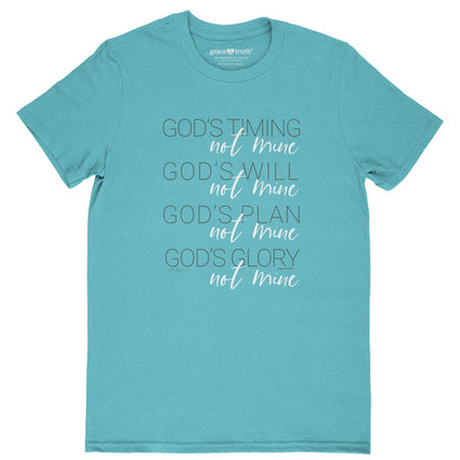 grace & truth Womens T-Shirt God's Timing | Women's T-Shirts | 2