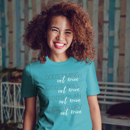 grace & truth Womens T-Shirt God's Timing | Women's T-Shirts | 1