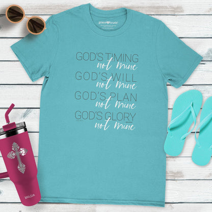 grace & truth Womens T-Shirt God's Timing | Women's T-Shirts | 4