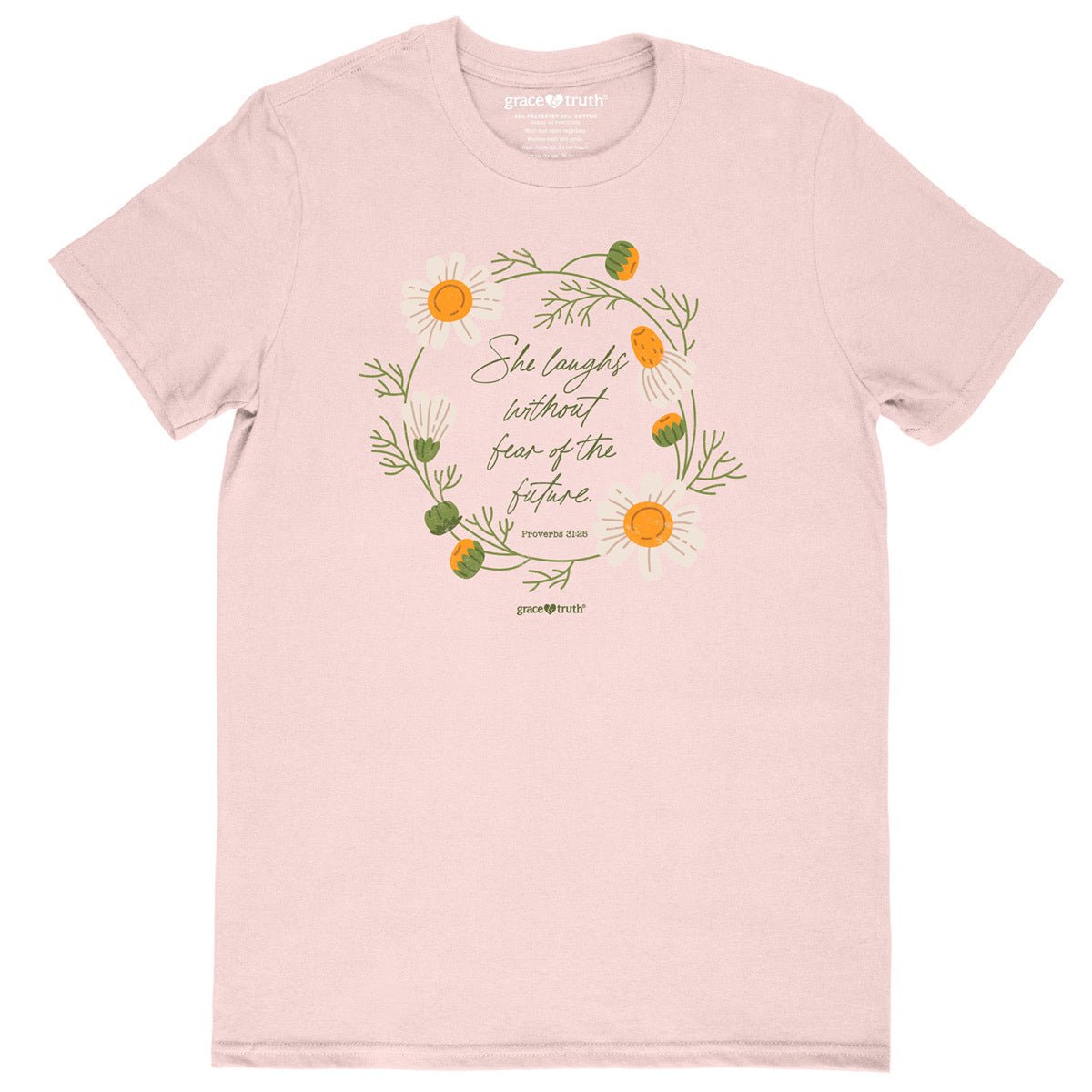 grace & truth Womens T-Shirt Laugh Daisies | Women's T-Shirts | 2