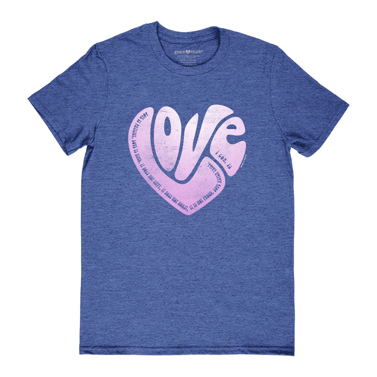 grace & truth Womens T-Shirt Love Heart | Women's T-Shirts | 2