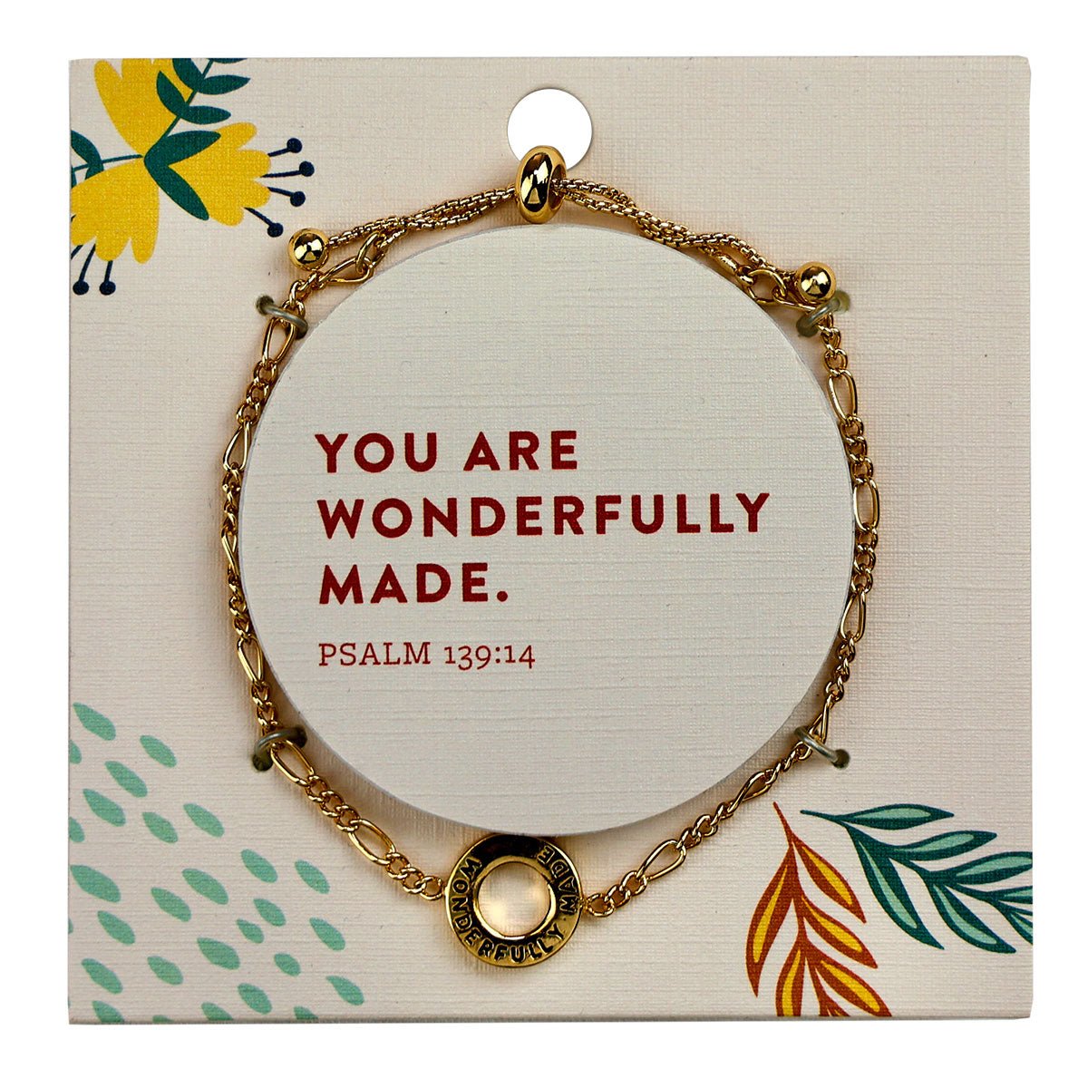 grace & truth Wonderfully Made Keepsake Bracelet | Wristbands | 1