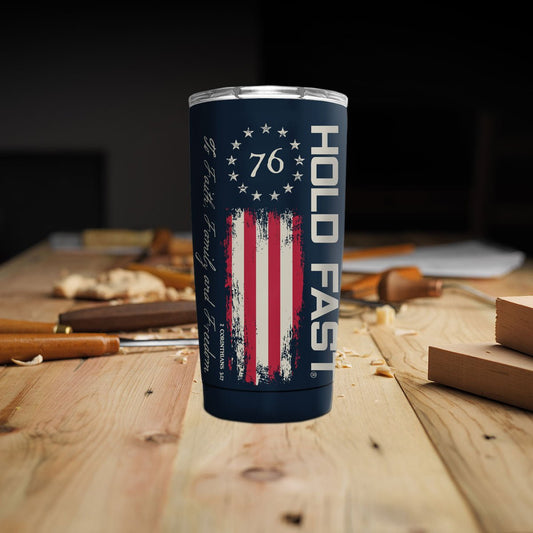 HOLD FAST 20 oz Stainless Steel Tumbler 76 Flag | Mugs | 1