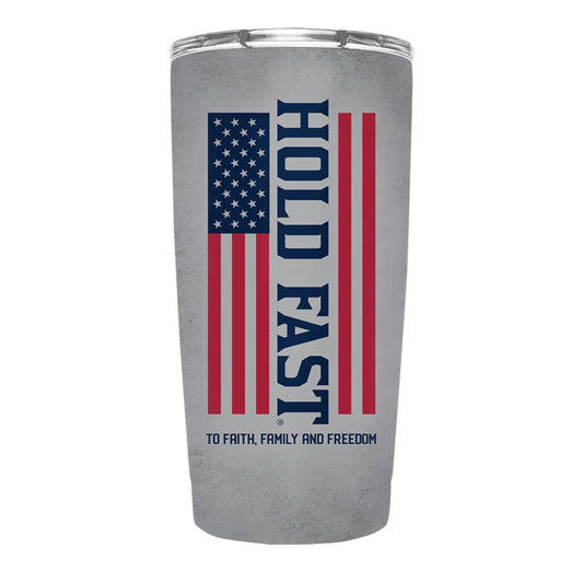 HOLD FAST 20 oz Stainless Steel Tumbler Flag | 2FruitBearers