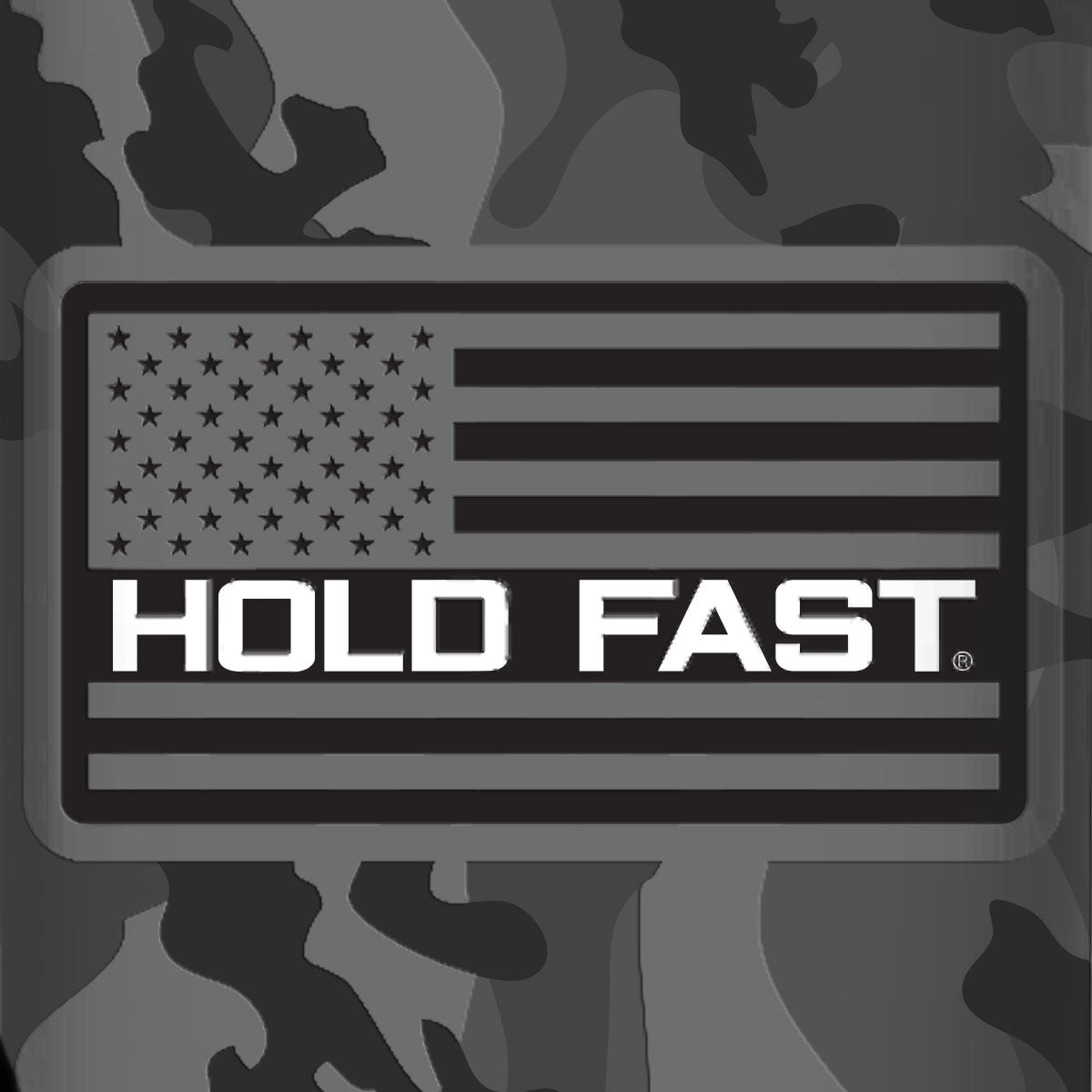 HOLD FAST 30 oz Stainless Steel Mug With Straw HF Black & Grey Camo | Stainless Steel Mugs | 2