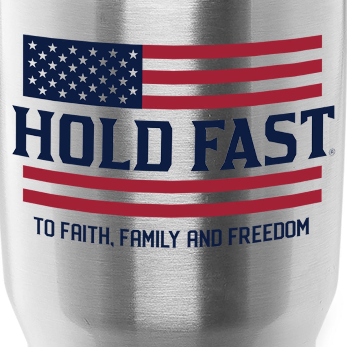 HOLD FAST 30 oz Stainless Steel Tumbler Flag | Mugs | 3