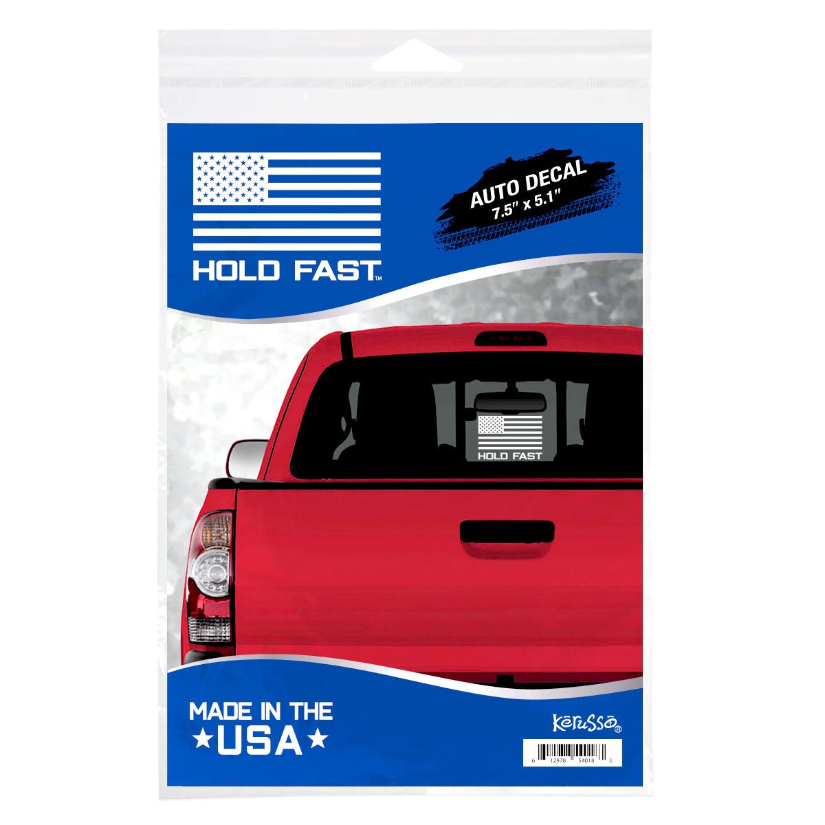 HOLD FAST Flag Logo Vinyl Auto Decal | Auto Decals | 2