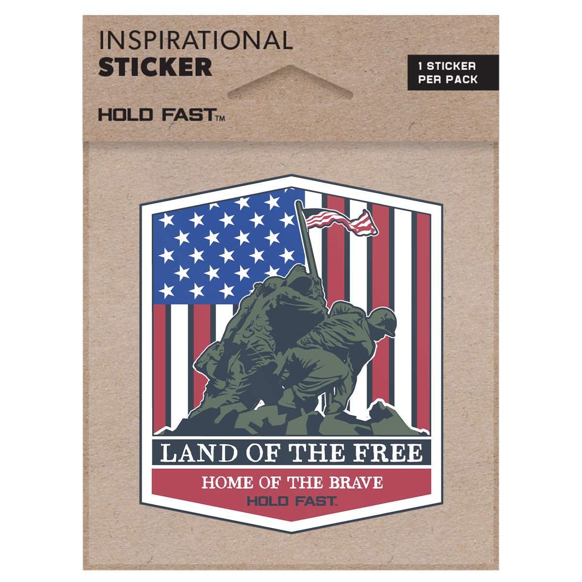 HOLD FAST Land of the Free Sticker | Stickers | 1