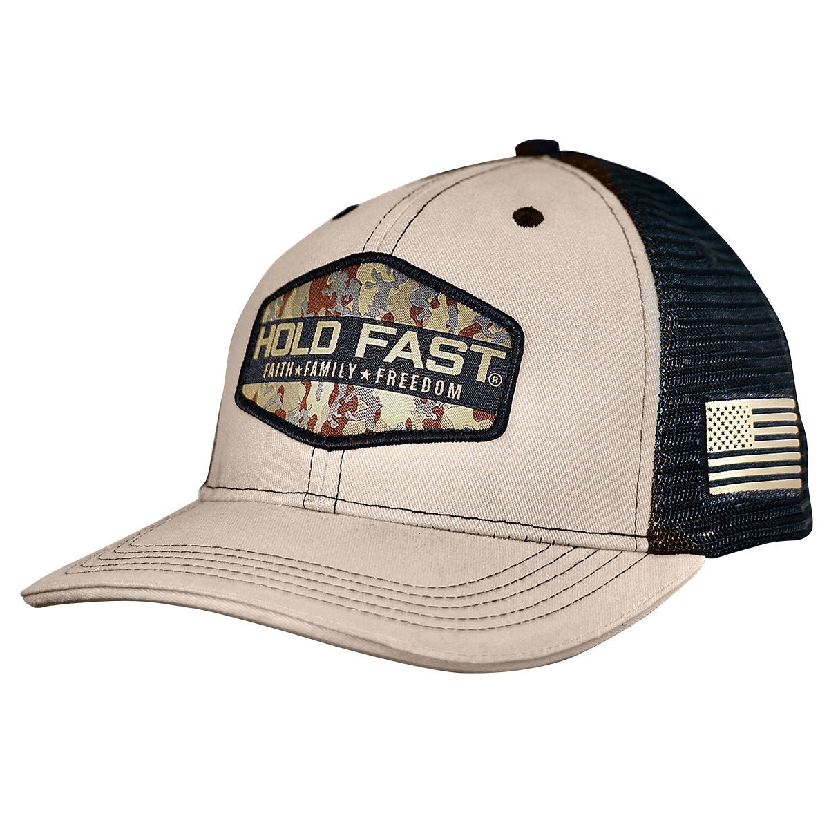 HOLD FAST Mens Cap Camo Badge | Men's Caps | 1