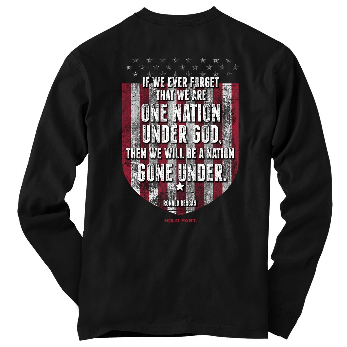 Hold Fast Mens Long Sleeve T-Shirt Gone Under | Men's T-Shirts | 1