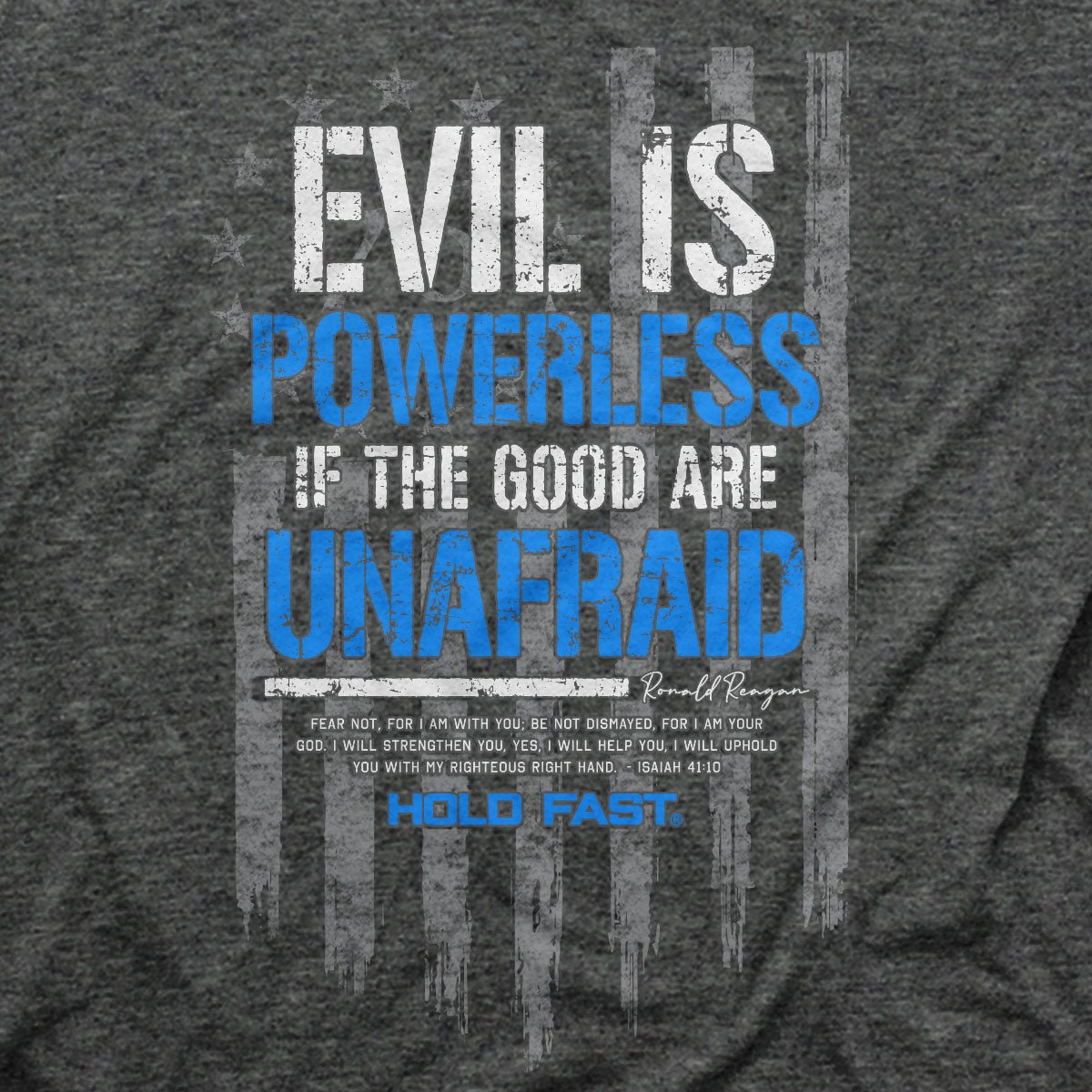 HOLD FAST Mens T-Shirt Evil Is Powerless | Men's T-Shirts | 3