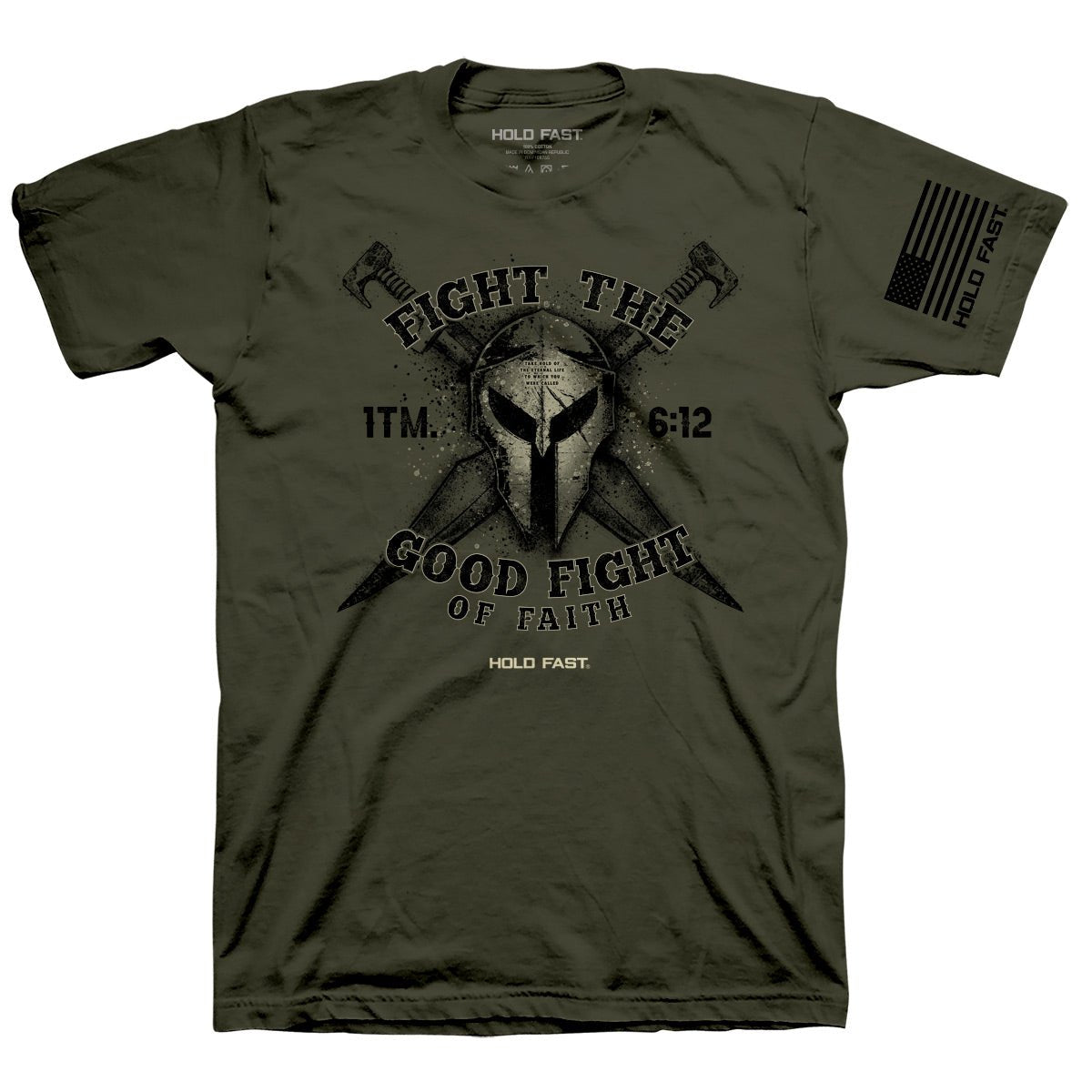 HOLD FAST Mens T-Shirt Fight The Good Fight | Men's T-Shirts | 2