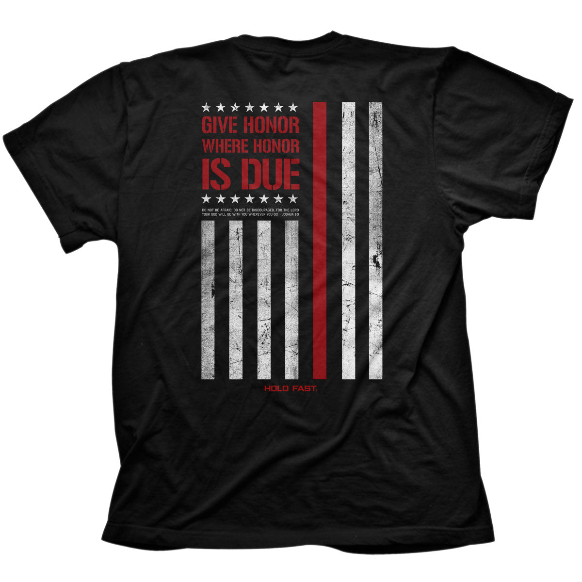 HOLD FAST Mens T-Shirt Firefighter Flag | Men's T-Shirts | 2